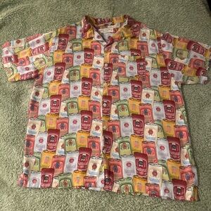 Natural Light Hawaiian Shirt Mens XL Vintage Beer Can AOP by Rowdy Gentleman